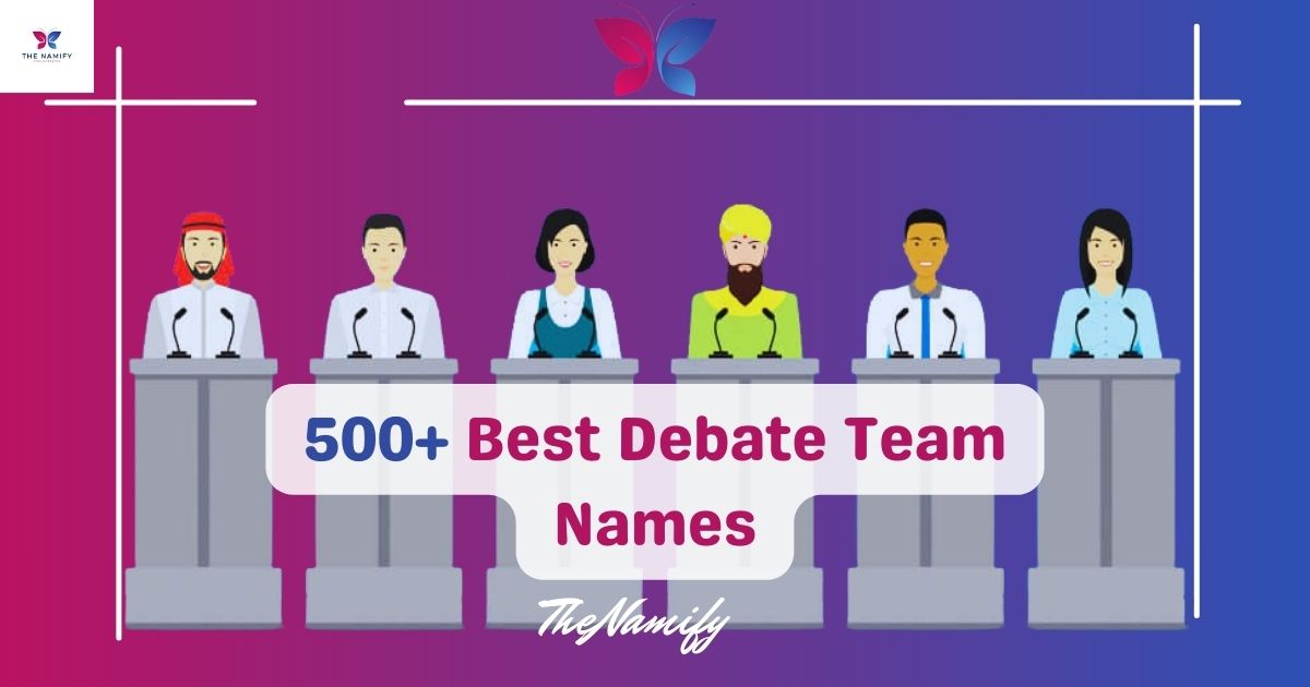 Debate Team Names