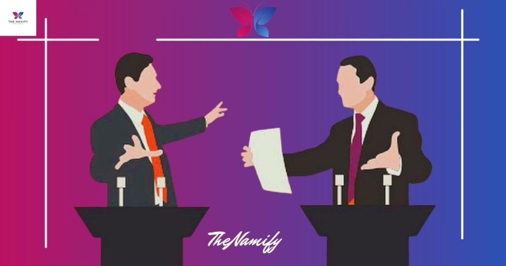 Debate names ideas