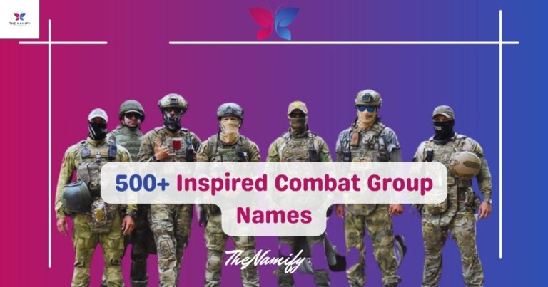 Combat Group Names