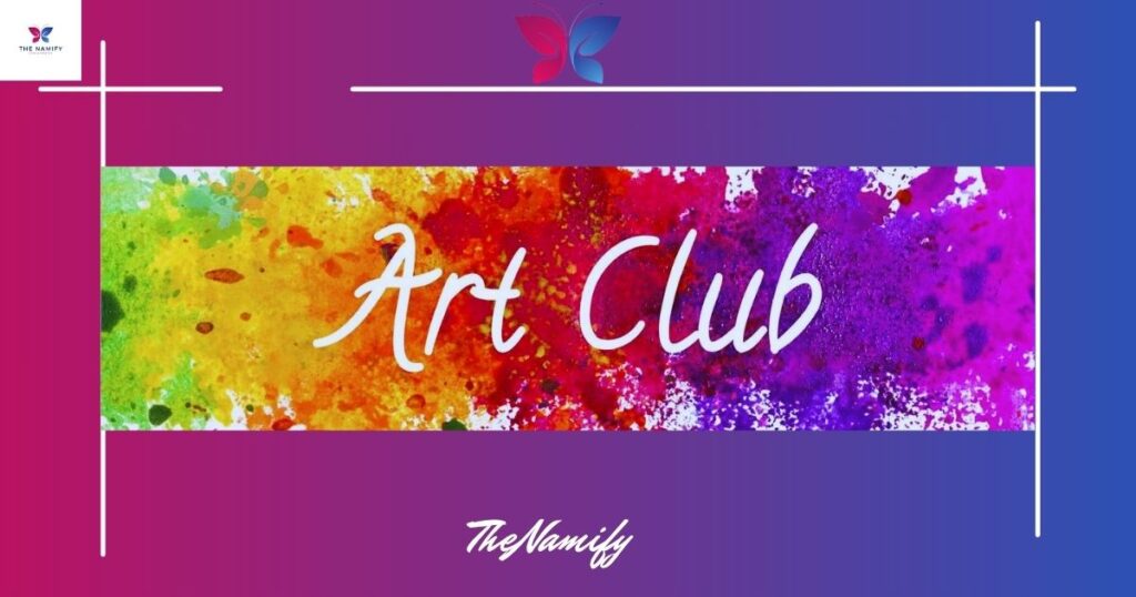 art club names for kids