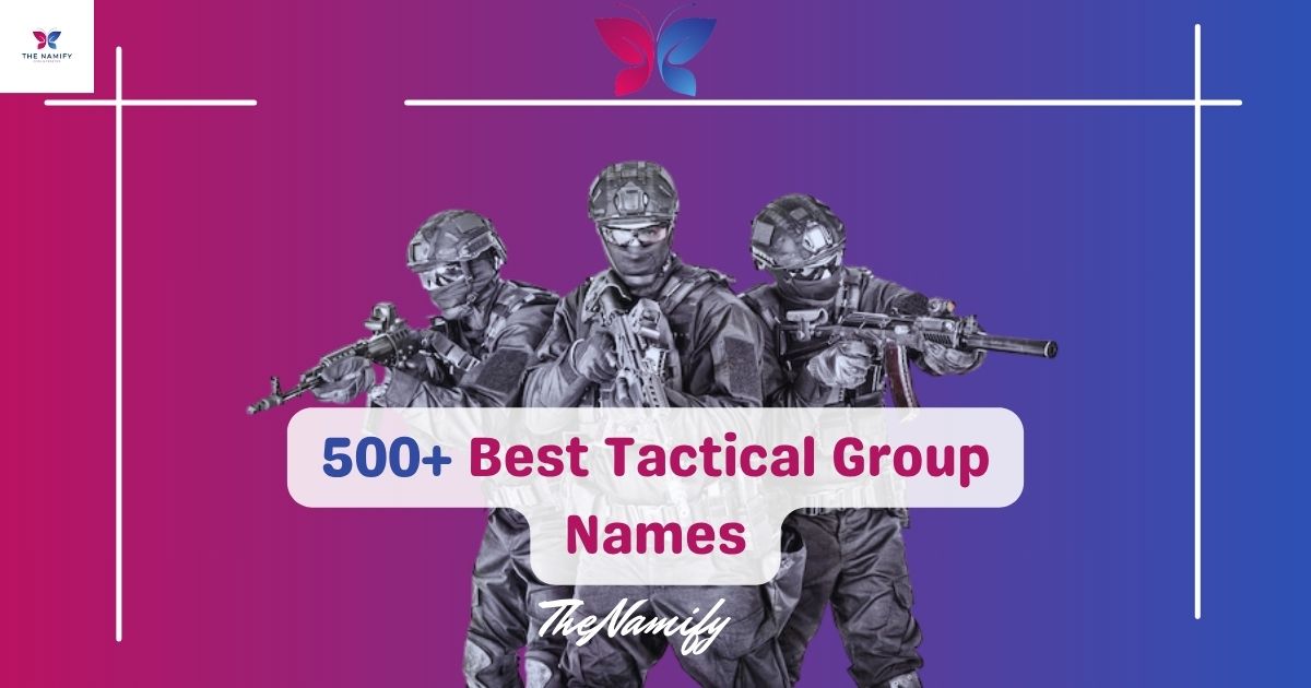 tactical group names