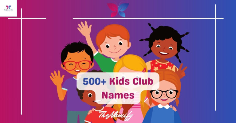 Kids Club Names
